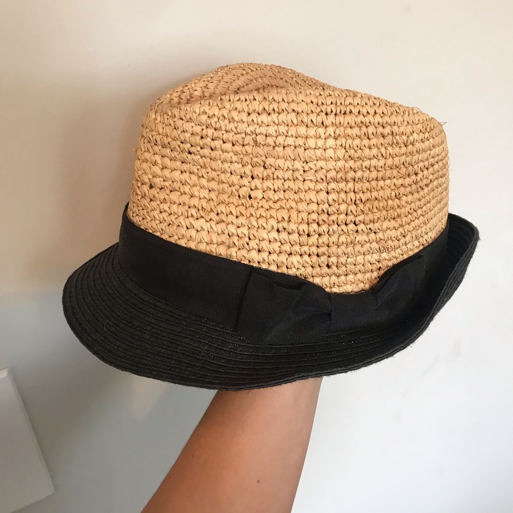 Woven fedora
